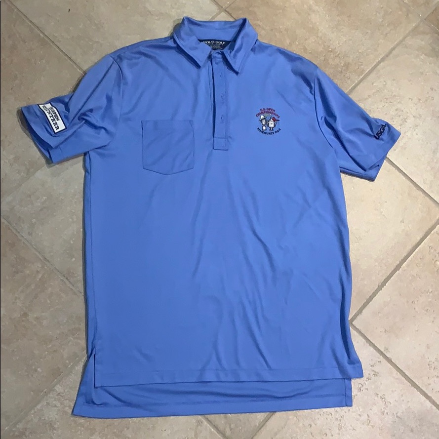 Mens Polo Golf Us Open Golf Shirt